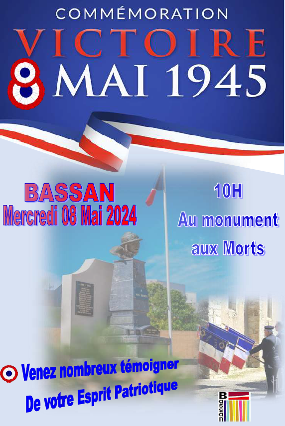 Cérémonie de commémoration de la Victoire du 8 mai 1945